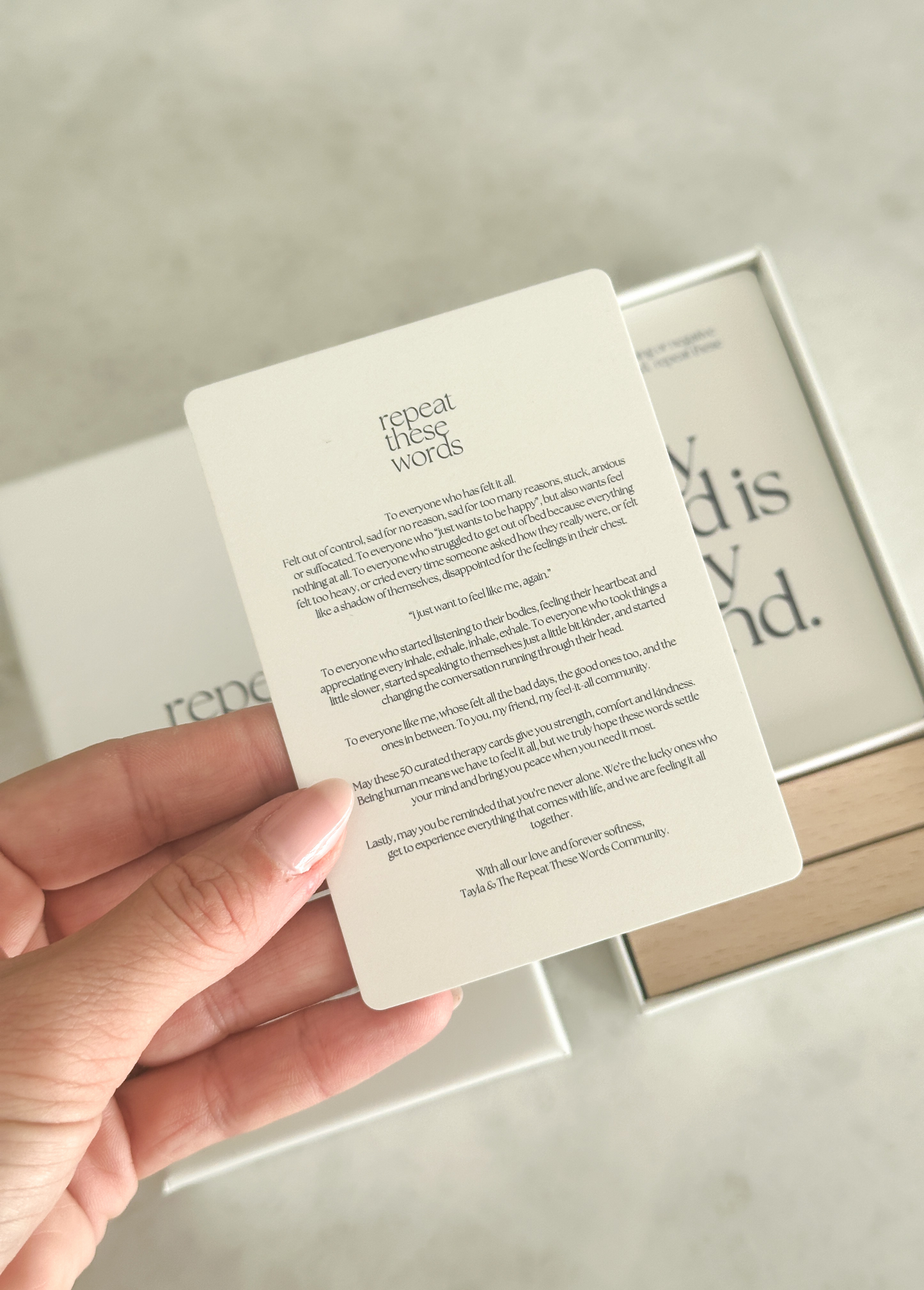 Repeat These Words - 50 Therapy Cards