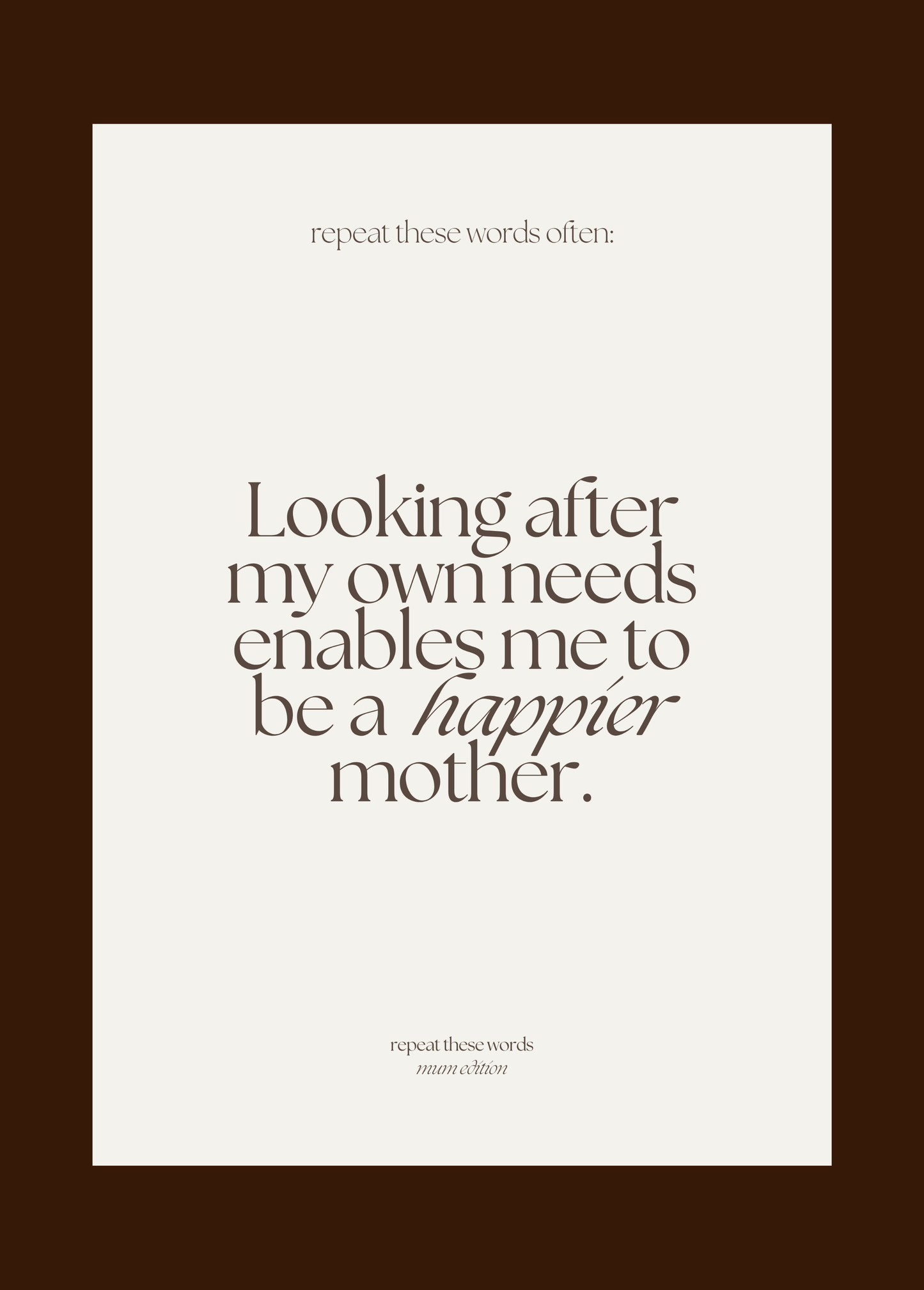 Therapy Cards - Mum Edition